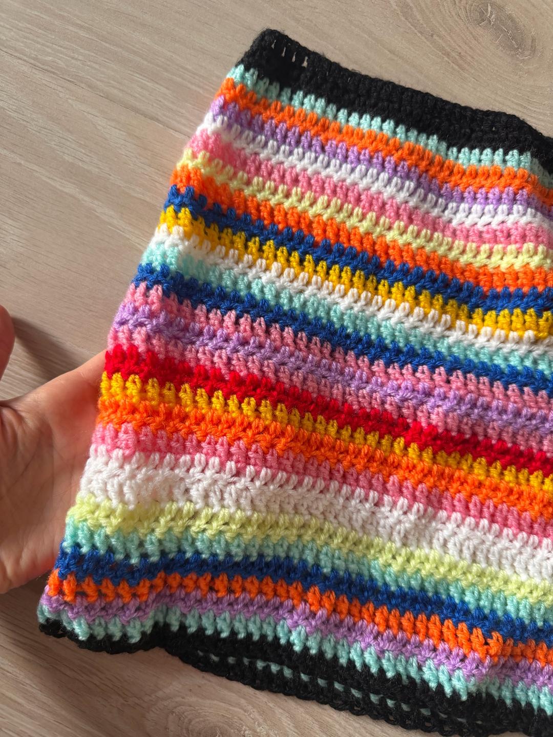 Handmade (ручная работа) Вязанный костюм Топ Юбка — фото 2
