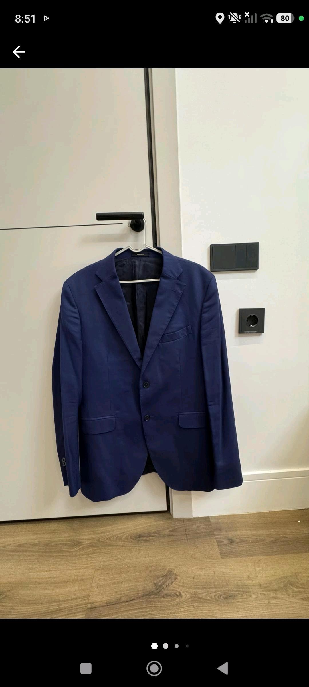 Massimo Dutti пиджак мужской Massimo Dutti оригинал — фото 2