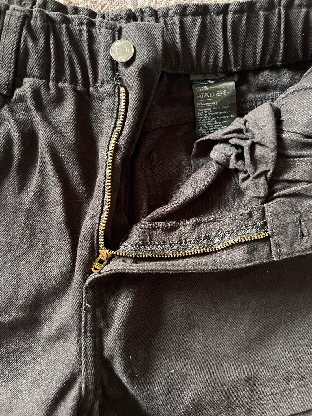 H&M Шорты H&M черные — фото 2