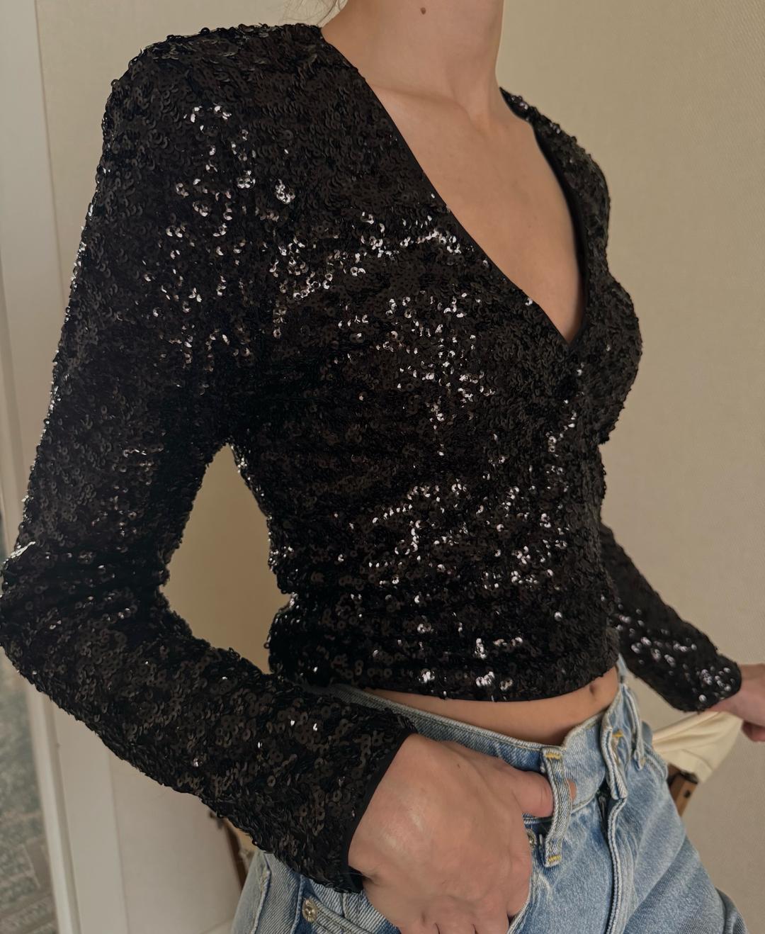 ASOS Топ с подплечниками — фото 2