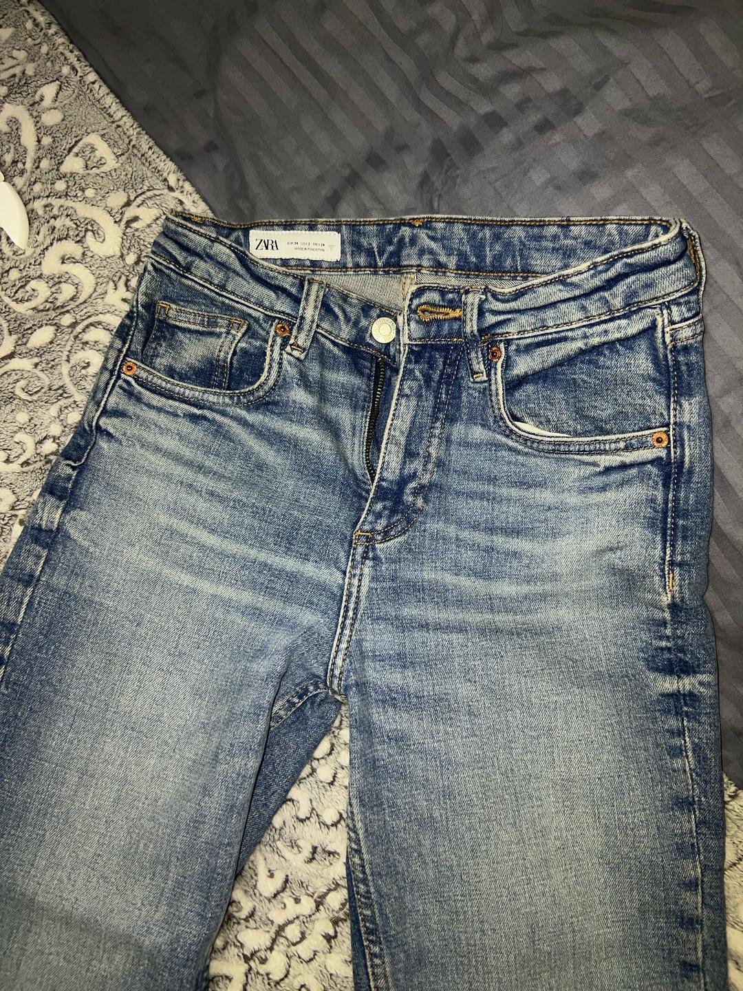 Zara Прямые Джинсы Zara — фото 2