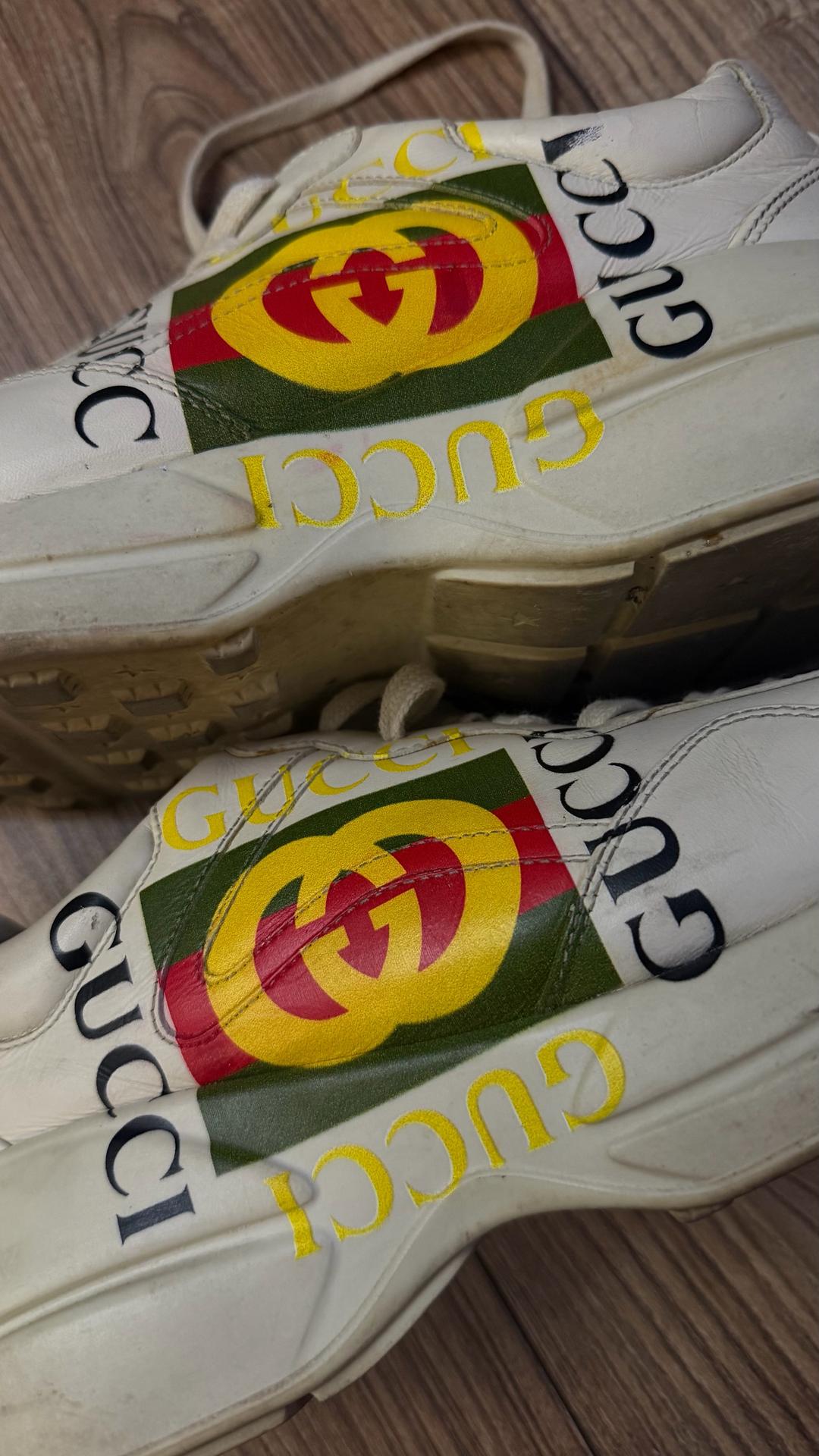 Gucci Кроссовки Gucci Rhyton (Gara) — фото 2