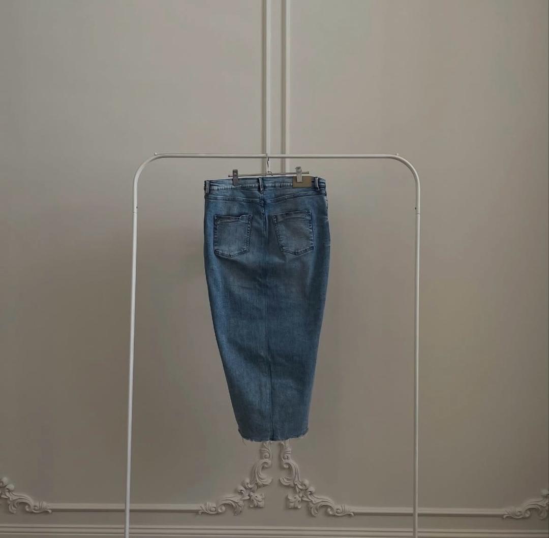 Нет бренда Джинсовая юбка Denim 1982 — фото 2