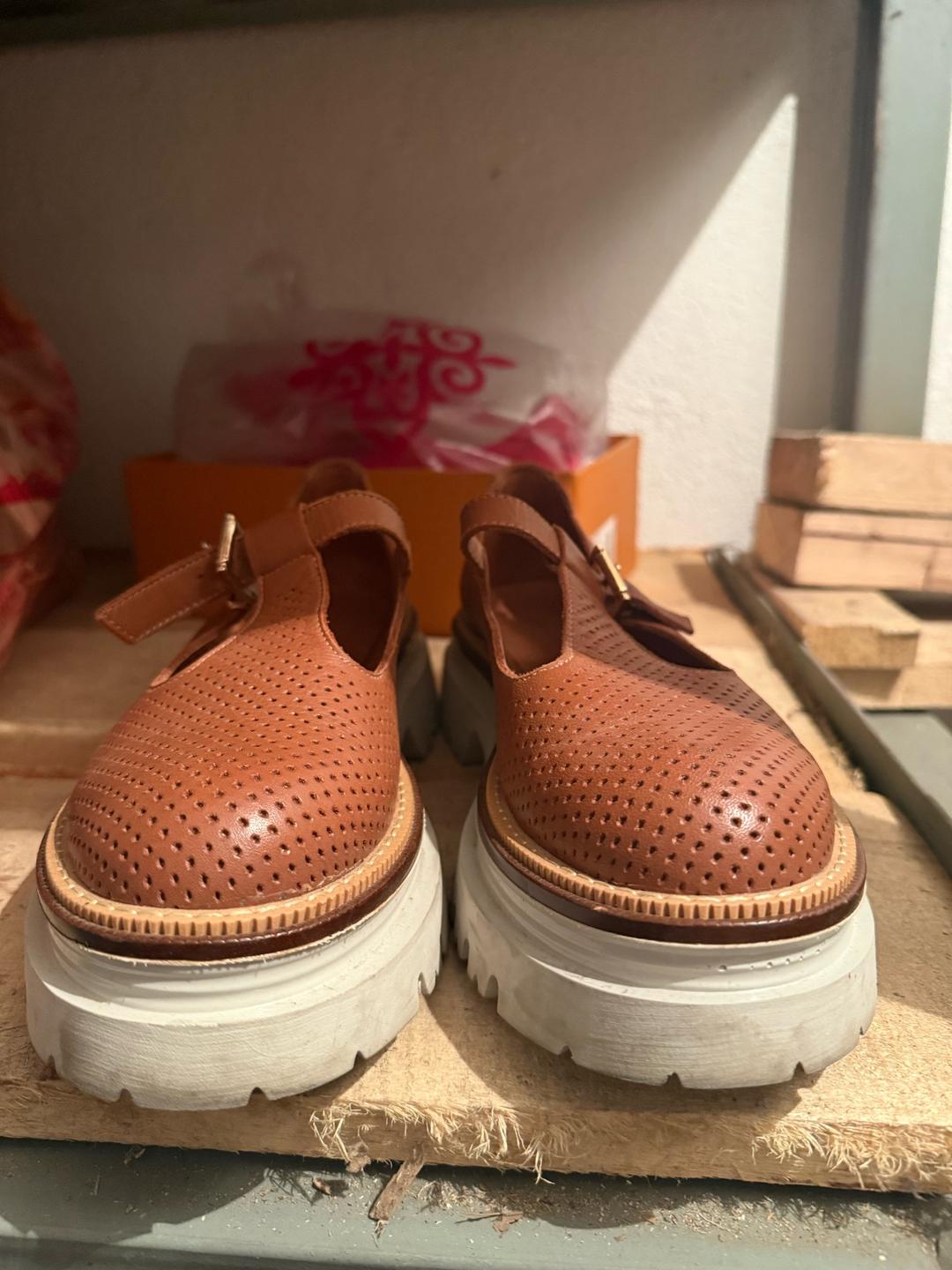 Нет бренда Женские туфли Мэри Джейн на платформе — фото 2
