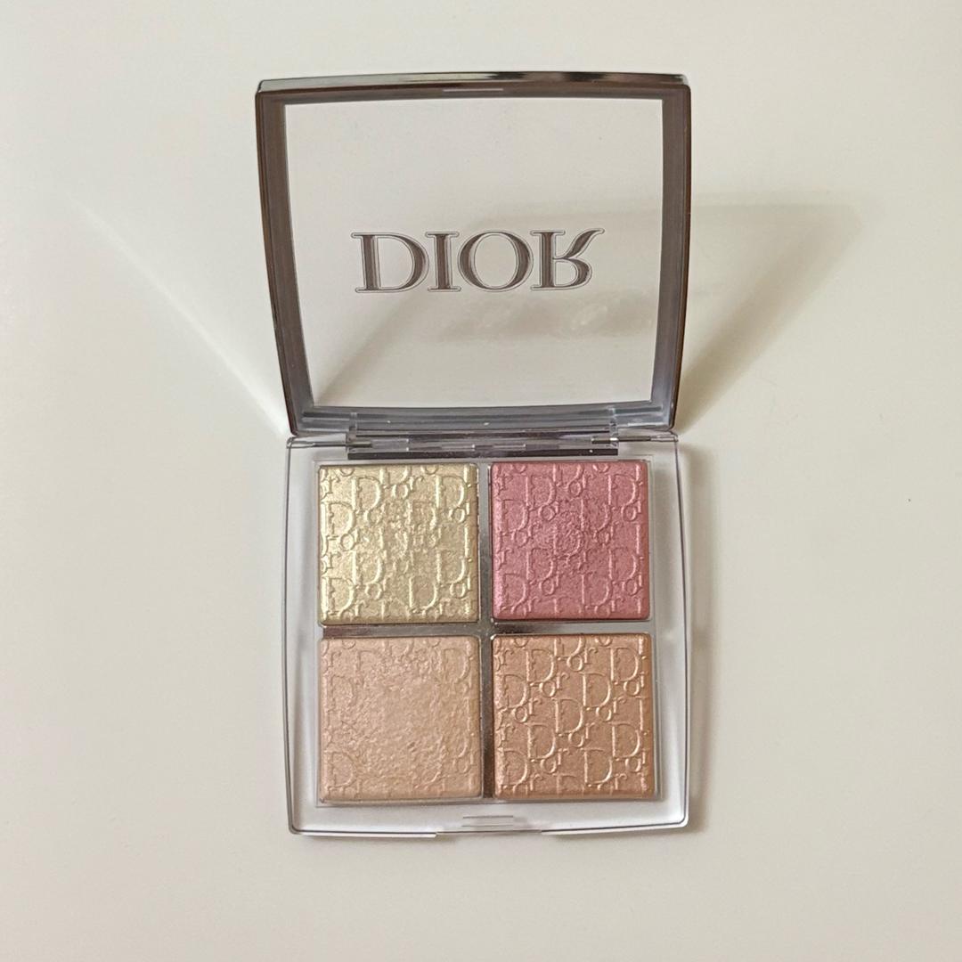 Dior Палетка хайлайтеров Dior Backstage Glow Face Palette 004 Rose Gold — фото 2