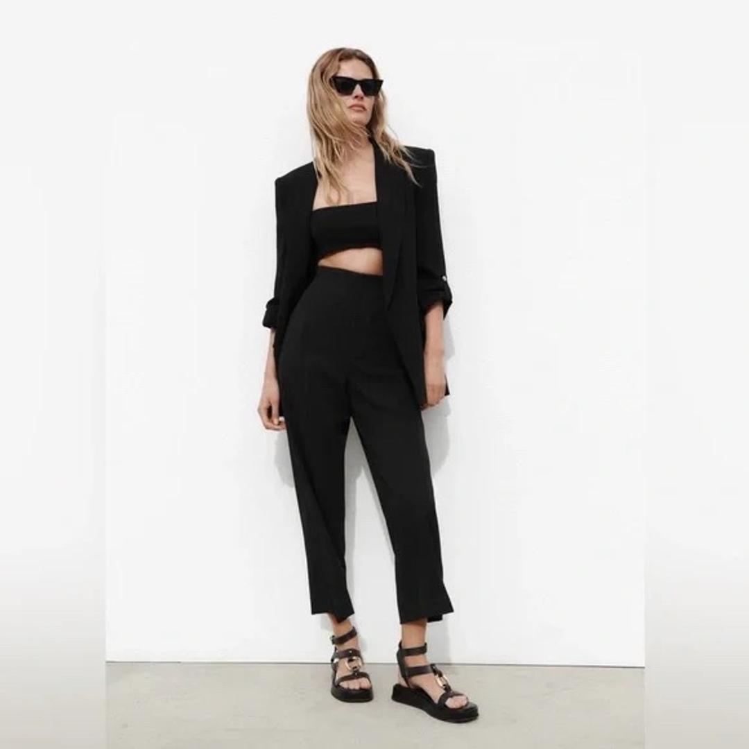 Zara Новые брюки кюлоты — фото 2