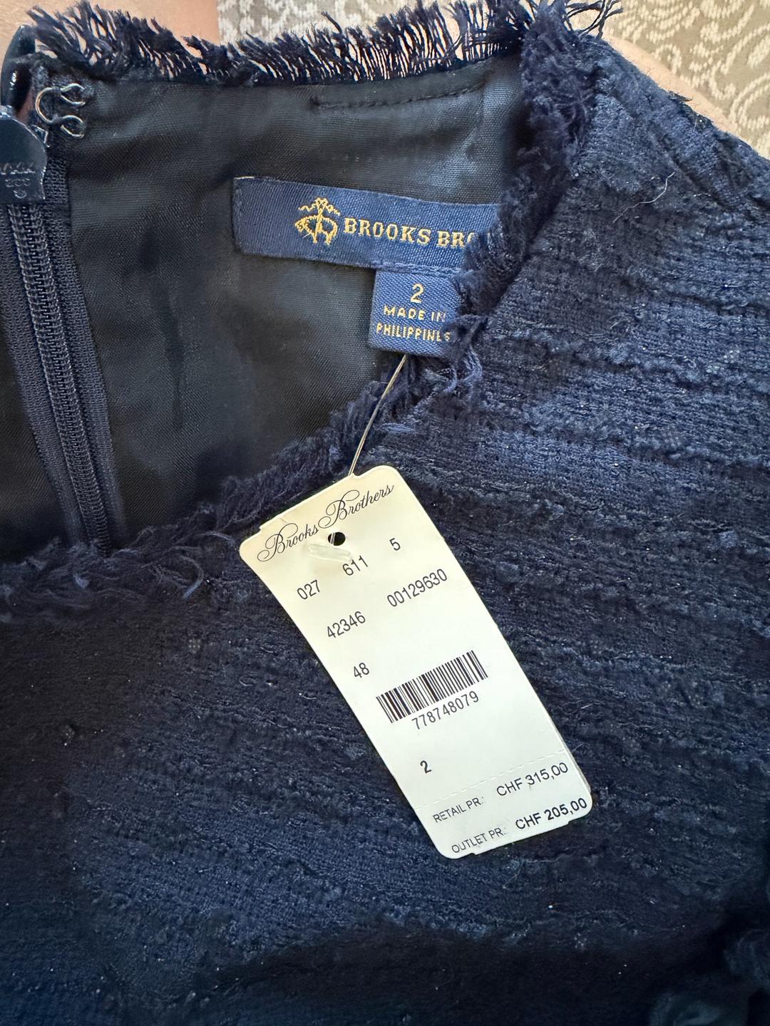 Brooks Brothers Платье темно синее brooks brothers — фото 2