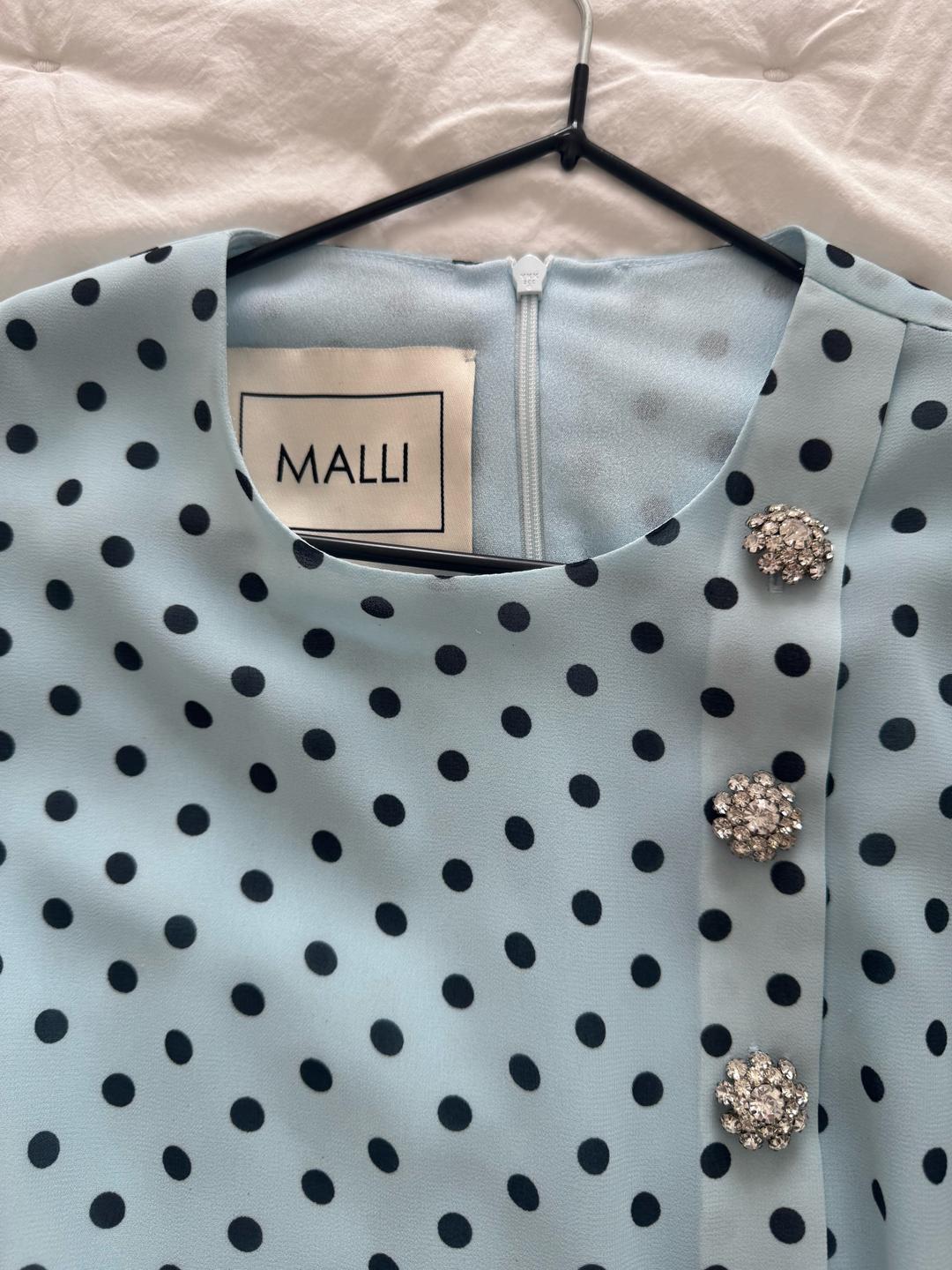 Malli Платье MALLI в горошек с декоративными пуговицами — фото 2