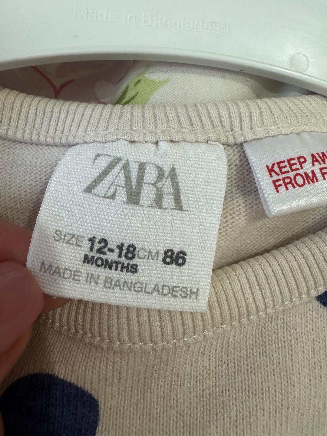 Zara Футболка ZARA в горошек — фото 2