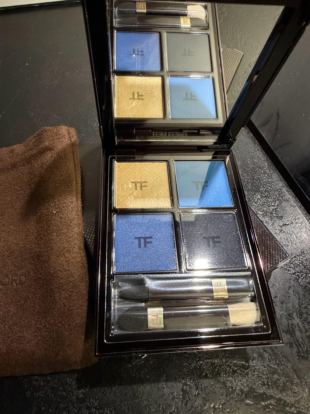 Tom Ford Палетка теней для век Tom Ford Eye Color Quad Crème 49 Cosmic Smoke — фото 2