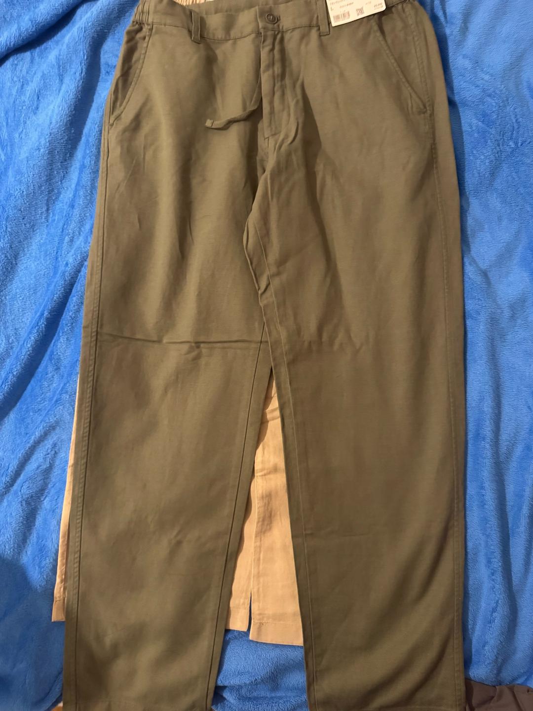 Uniqlo Брюки лен Uniqlo — фото 2