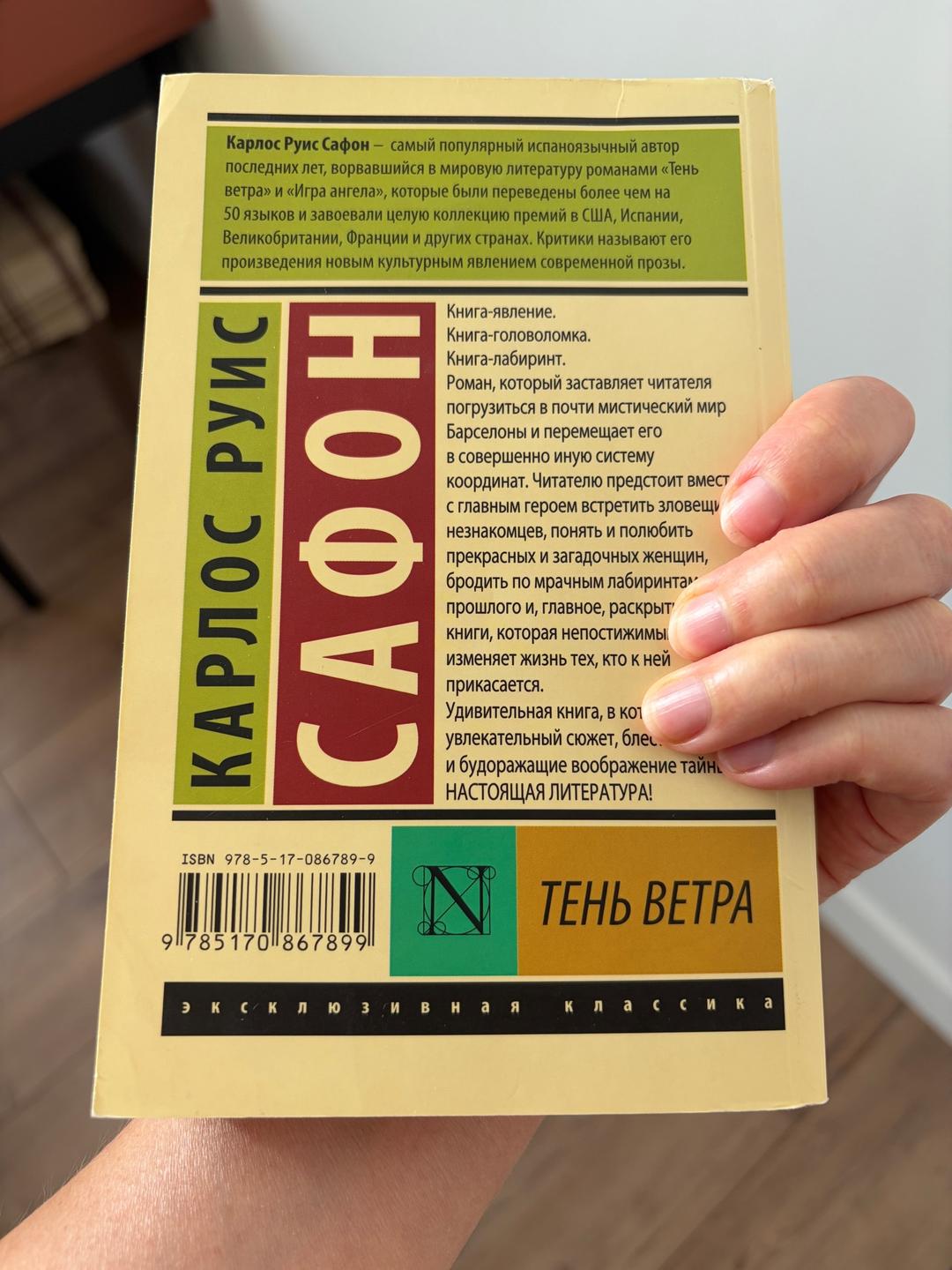 Карлос Руис Сафон Тень ветра — фото 2