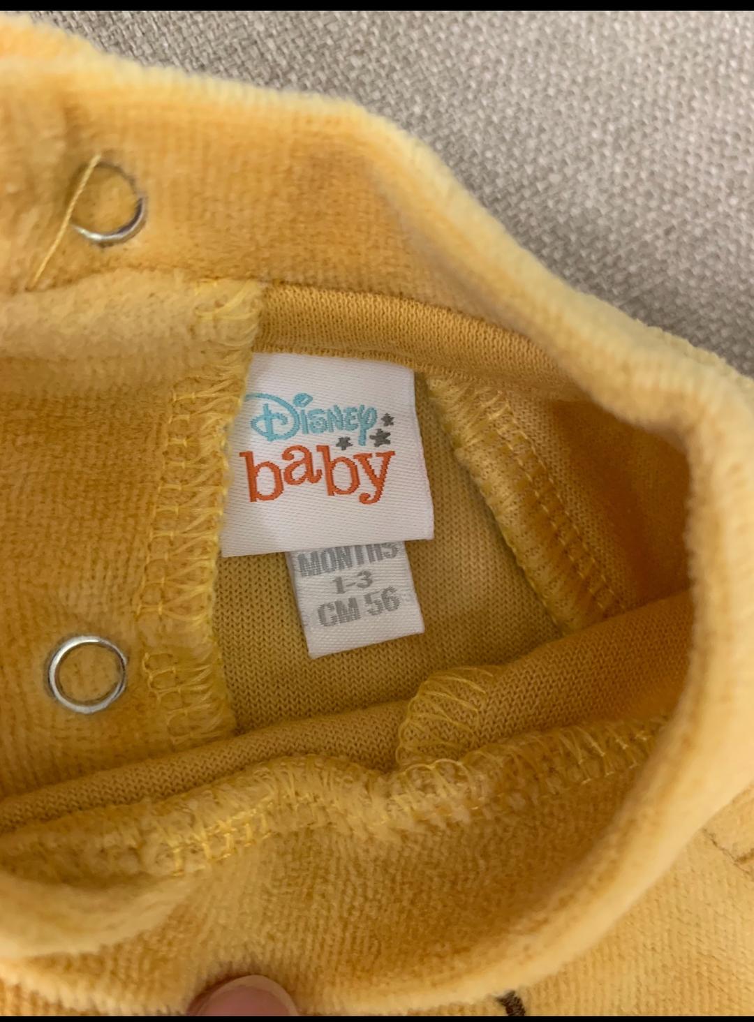 Disney Baby Велюровый комбинезон Винни — фото 2