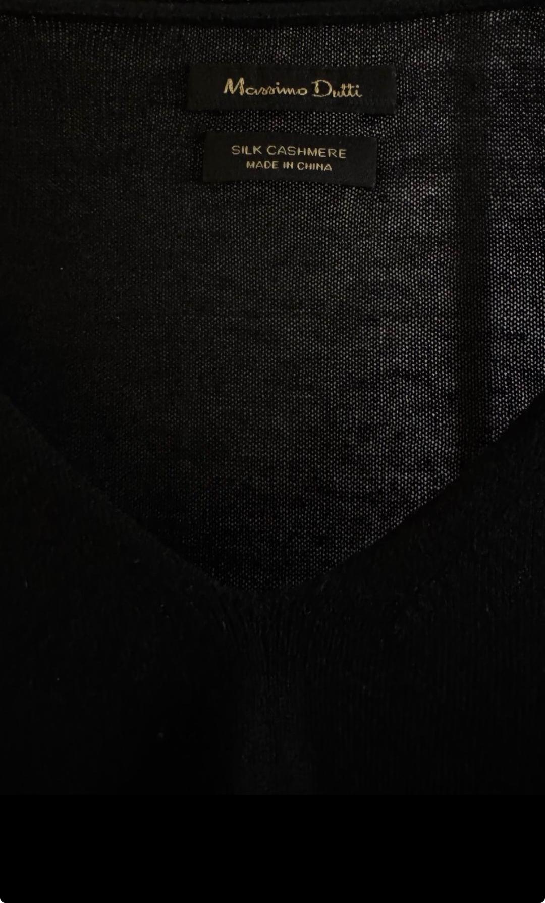Massimo Dutti Джемпер с V-образным вырезом Massimo dutti — фото 2