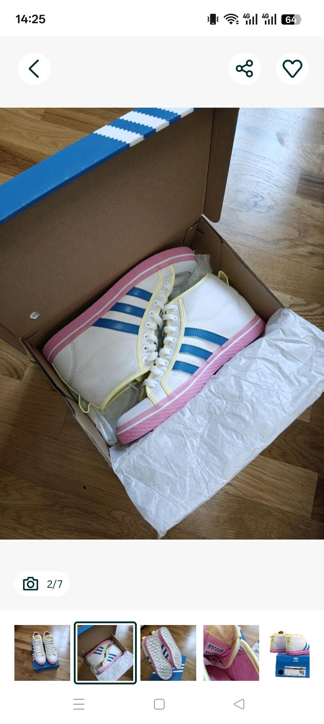 Adidas Высокие кеды Adidas Originals — фото 2