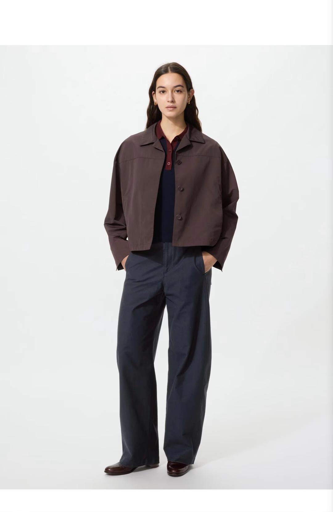 Uniqlo Укороченная куртка свободного кроя — фото 2