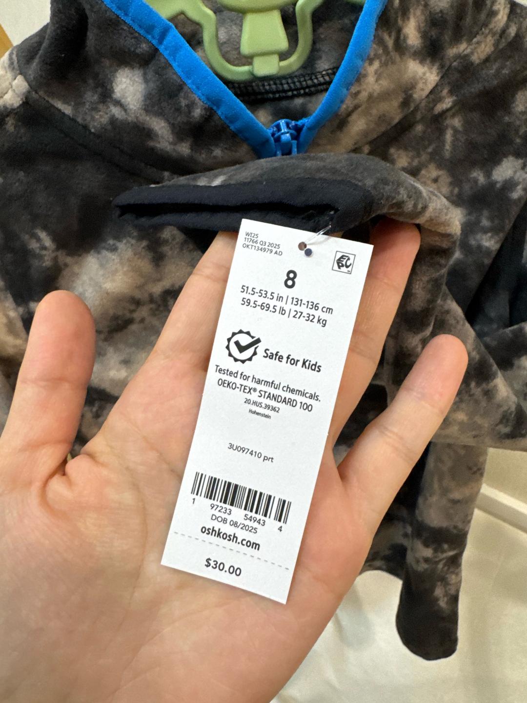 OshKosh B'gosh Флисовая кофта OshKosh B’gosh — фото 2