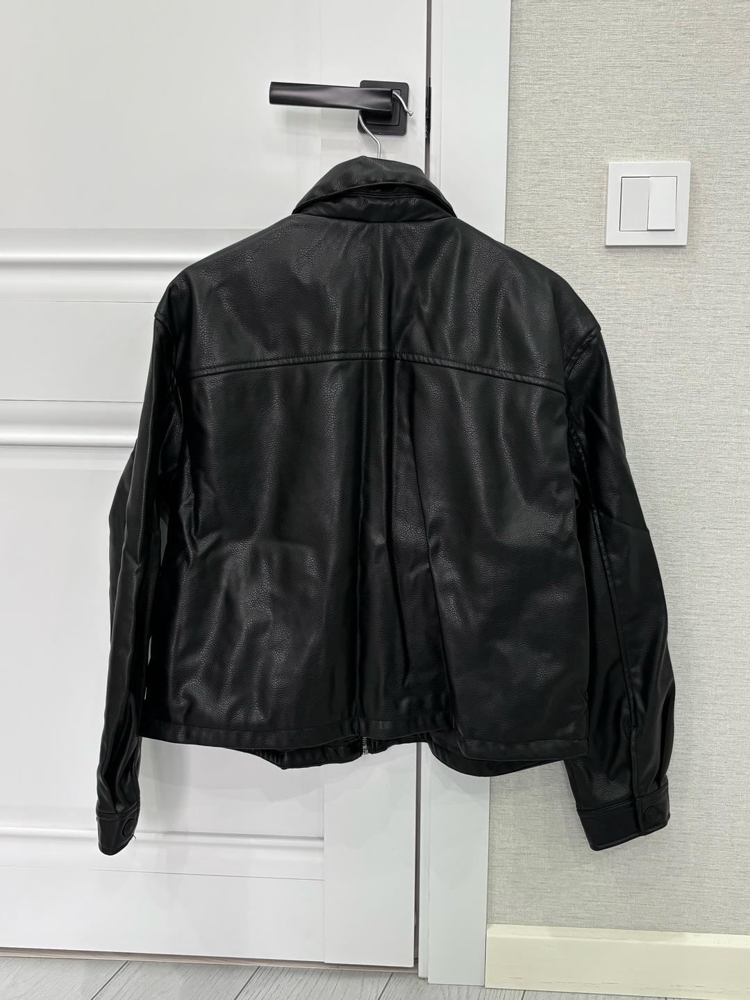H&M Куртка из экокожи H&M — фото 2