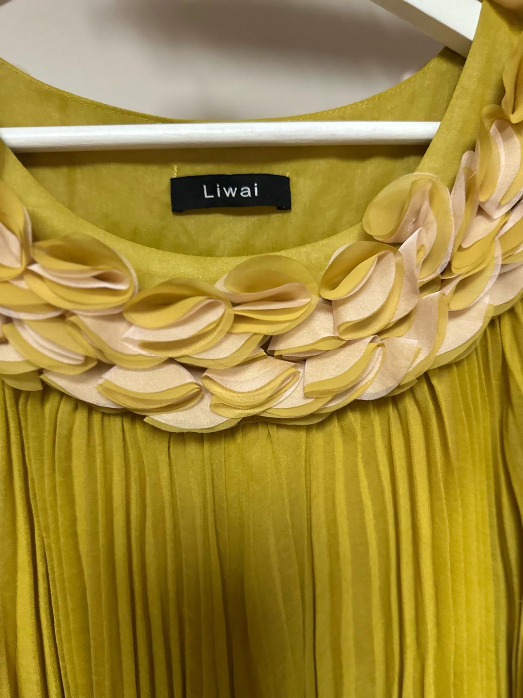 Liwai Элегантное платье Liwai из 100% шелка — фото 2