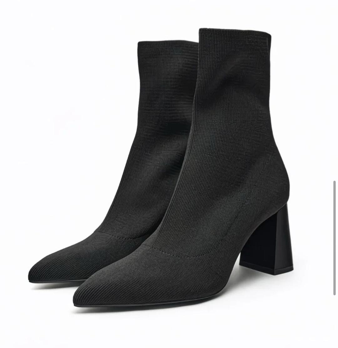 Zara Zara Ботильоны Sock Boots — фото 2
