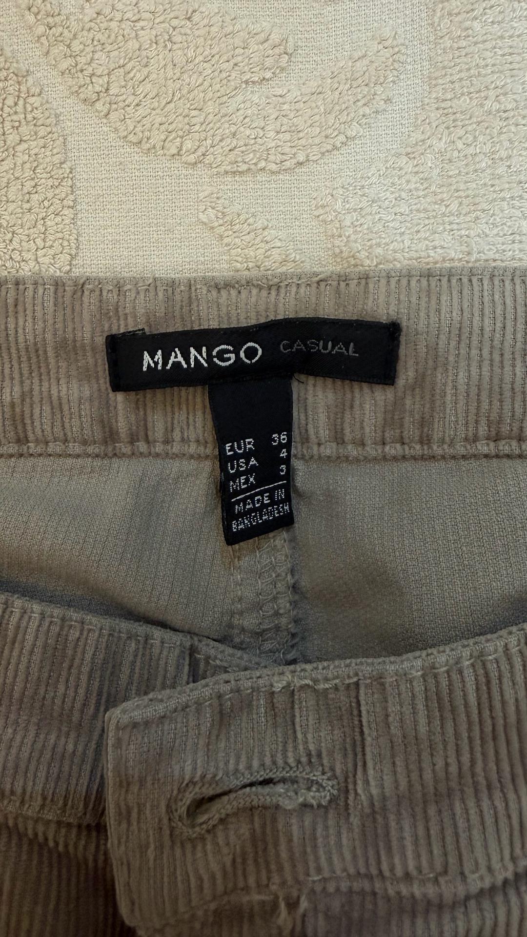 Mango Вельветовые брюки клеш Mango — фото 2