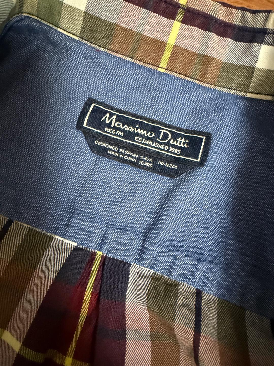 Massimo Dutti Рубашка в клетку Massimo Dutti — фото 2
