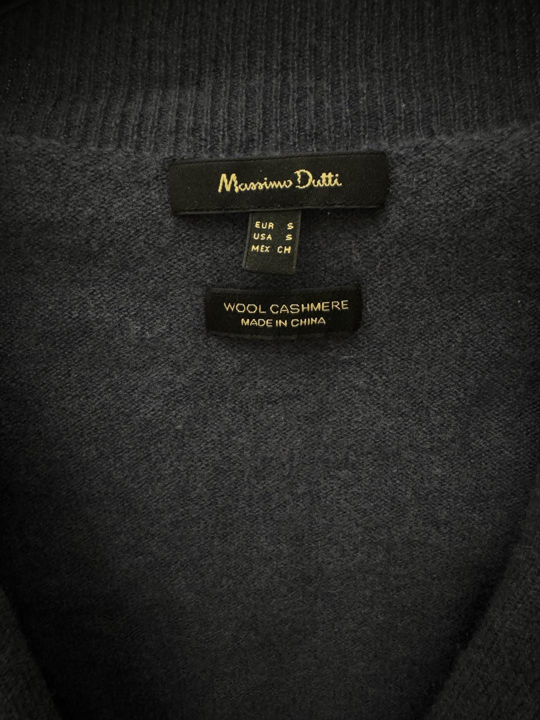 Massimo Dutti Синий кардиган — фото 2