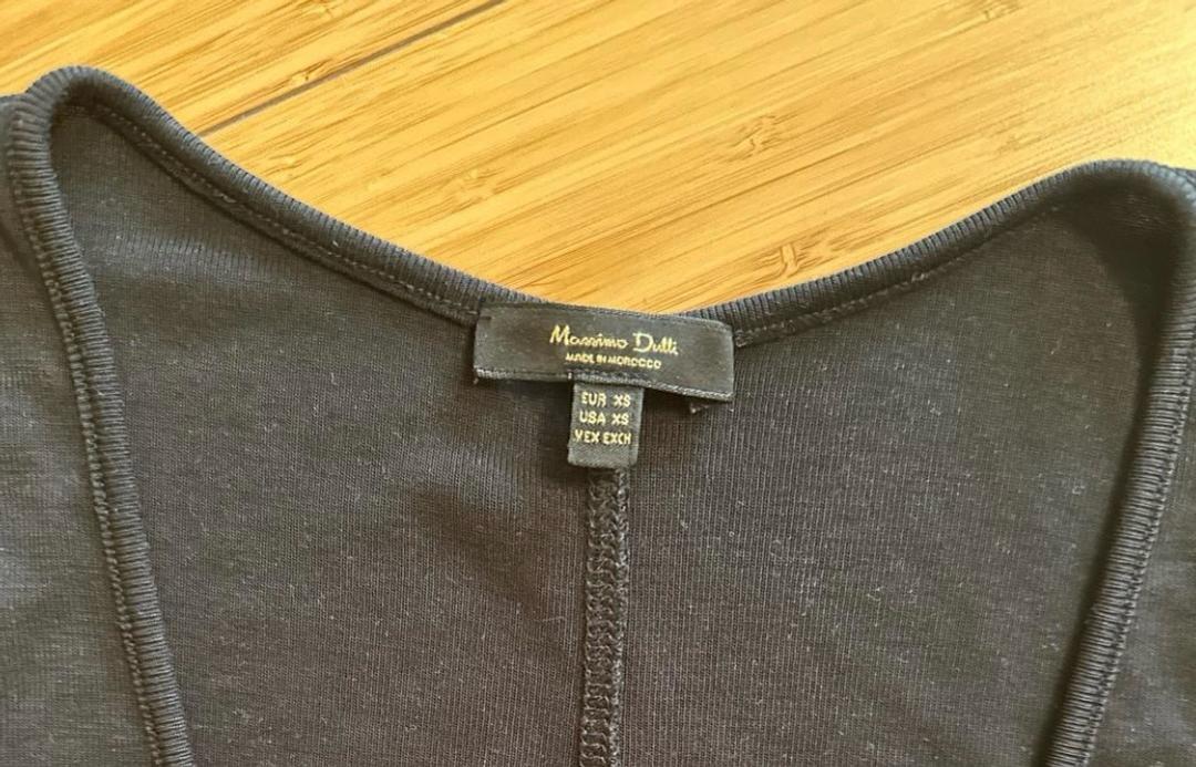 Massimo Dutti Майка Massimo Dutti со шнуровкой — фото 2