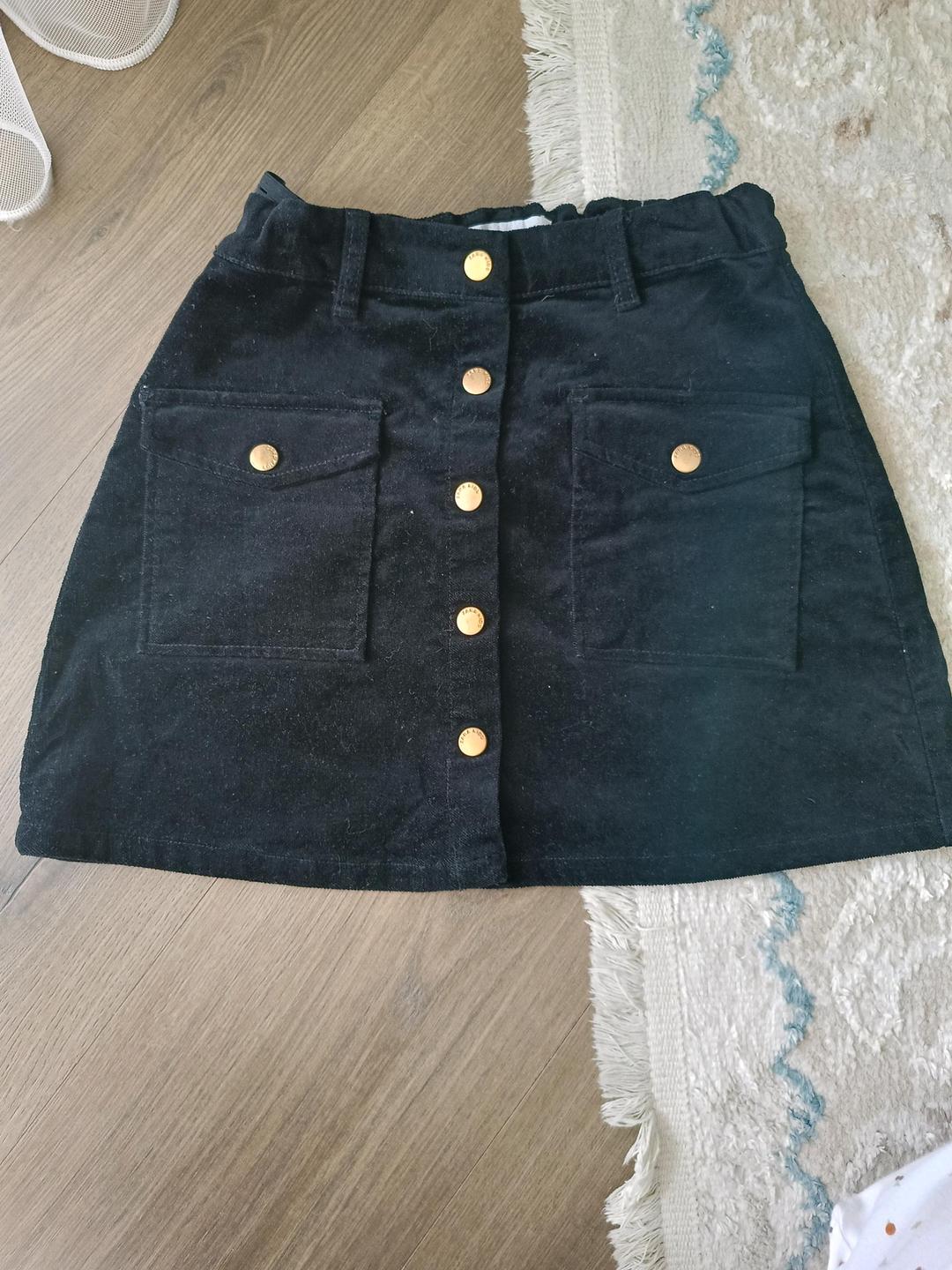Zara Черная юбка Zara — фото 2
