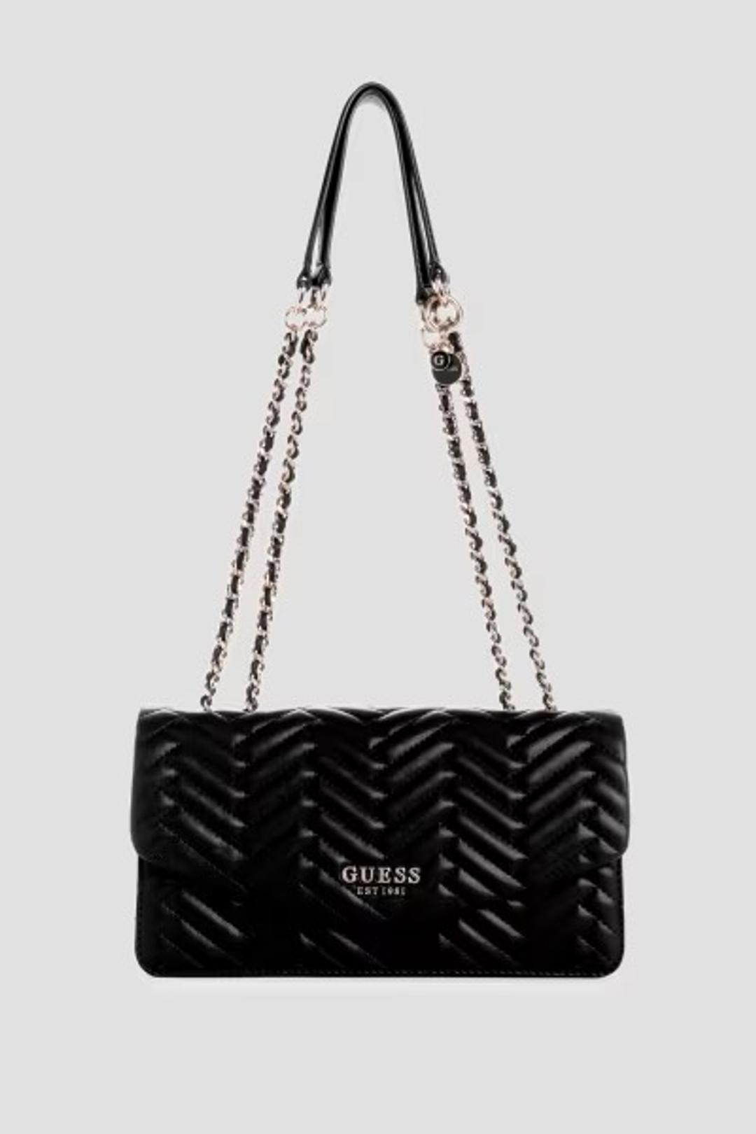 GUESS Сумка Guess черная через плече оригинал — фото 2