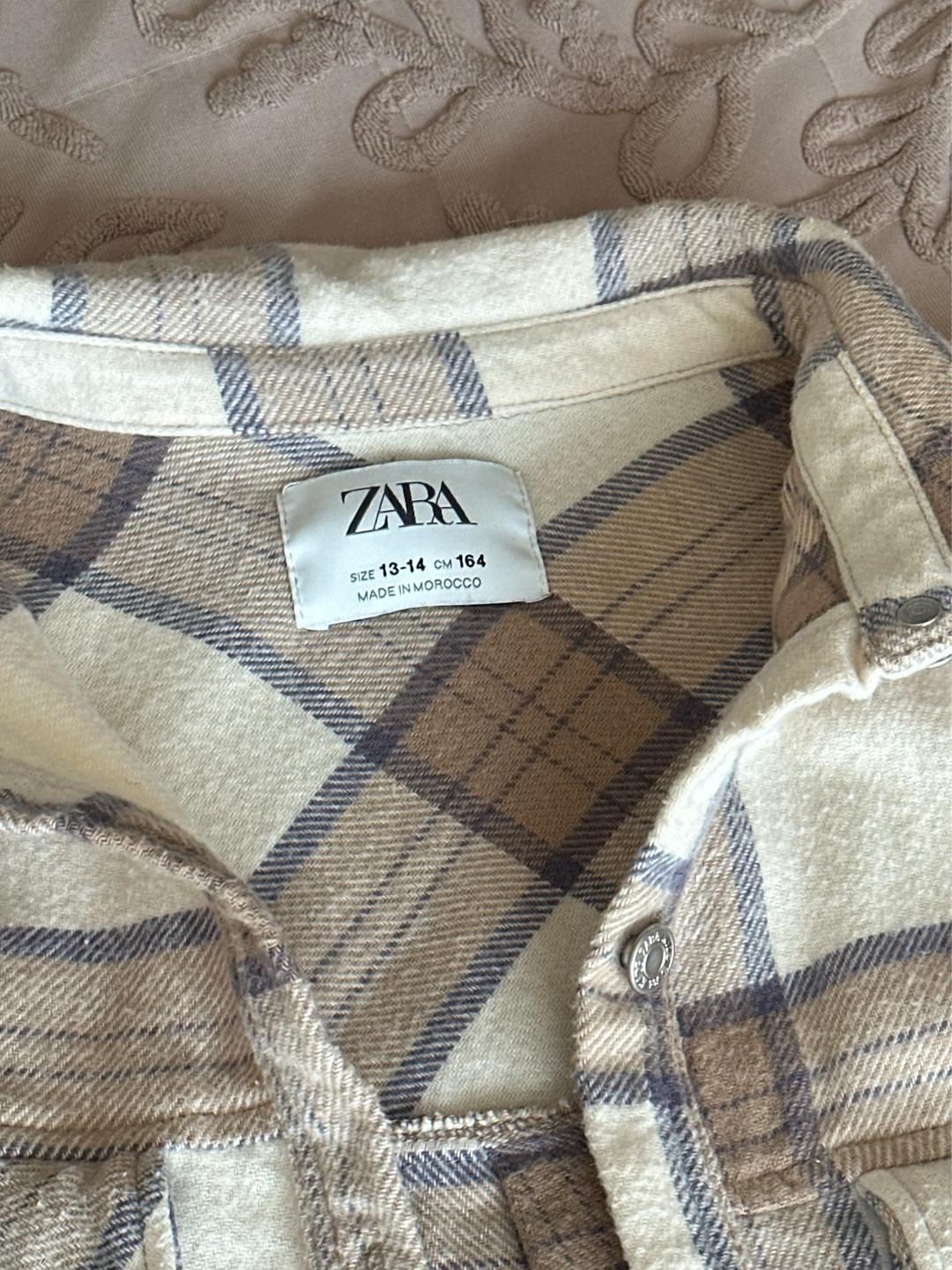 Zara Рубашка в клетку ZARA — фото 2