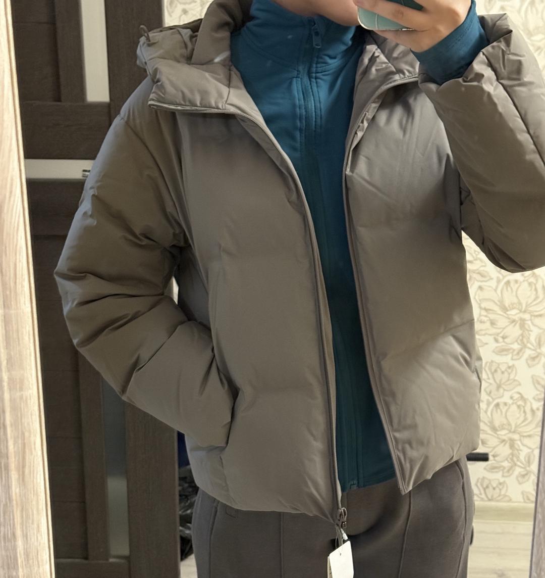 Uniqlo Пуховик/куртка Uniqlo серый — фото 2
