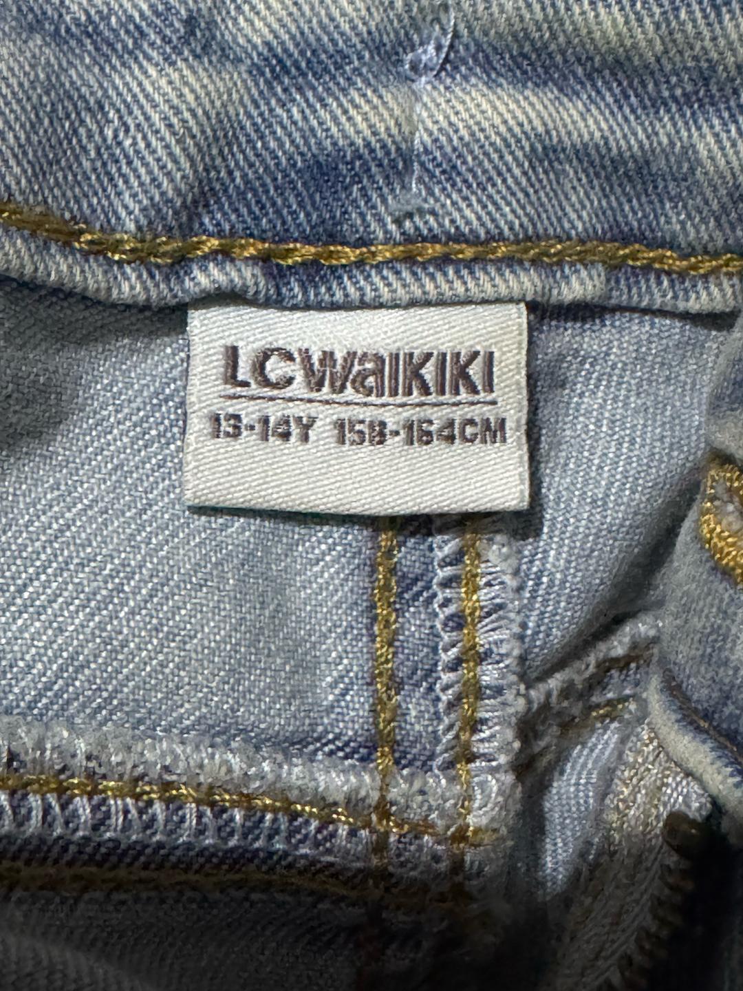 LC Waikiki Женские голубые джинсы клеш — фото 2
