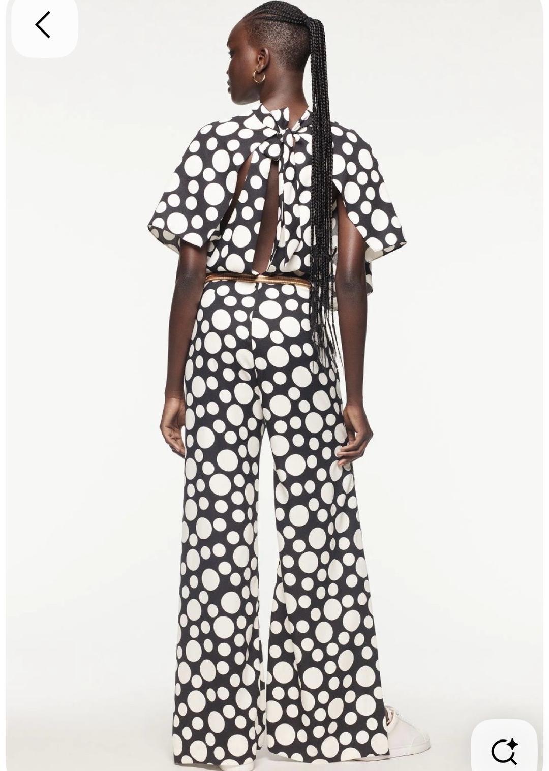 Zara Комбинезон Zara в принт Polka Dot — фото 2