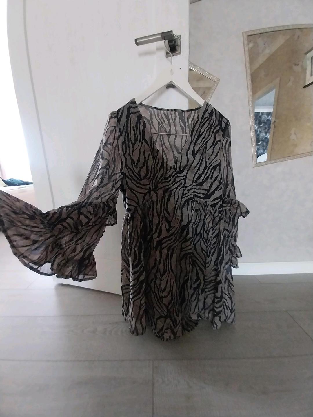 Zara Платье шифон — фото 2