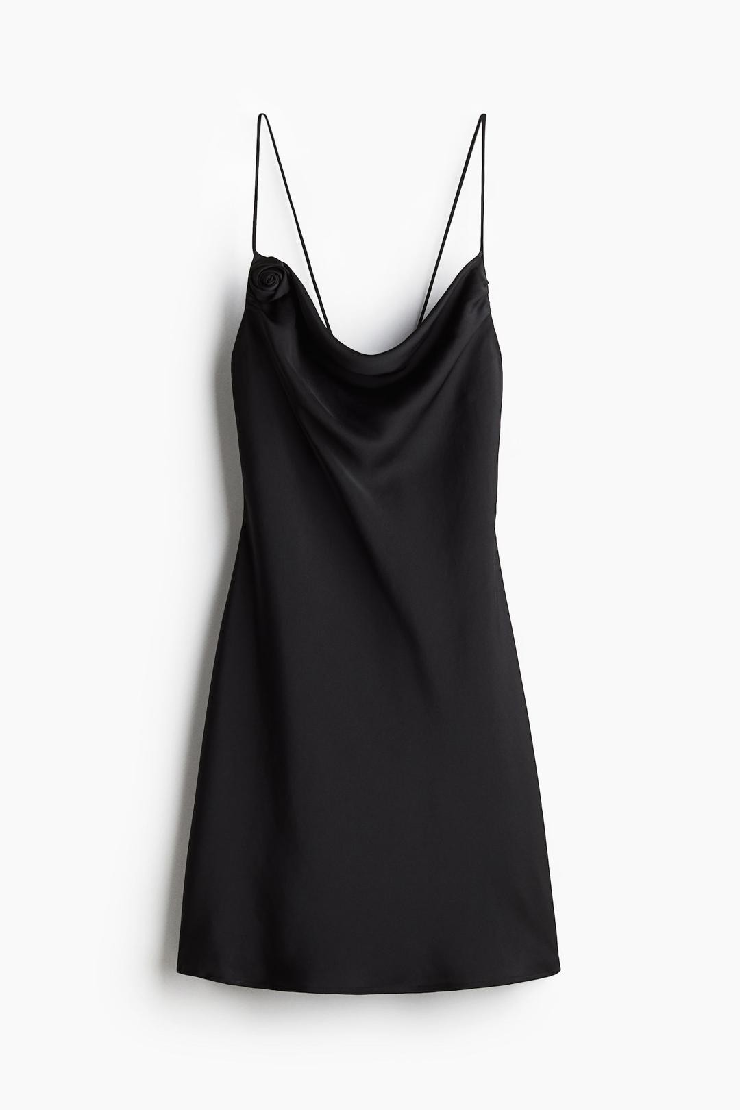 H&M Атласное платье-комбинация от H&M — фото 2