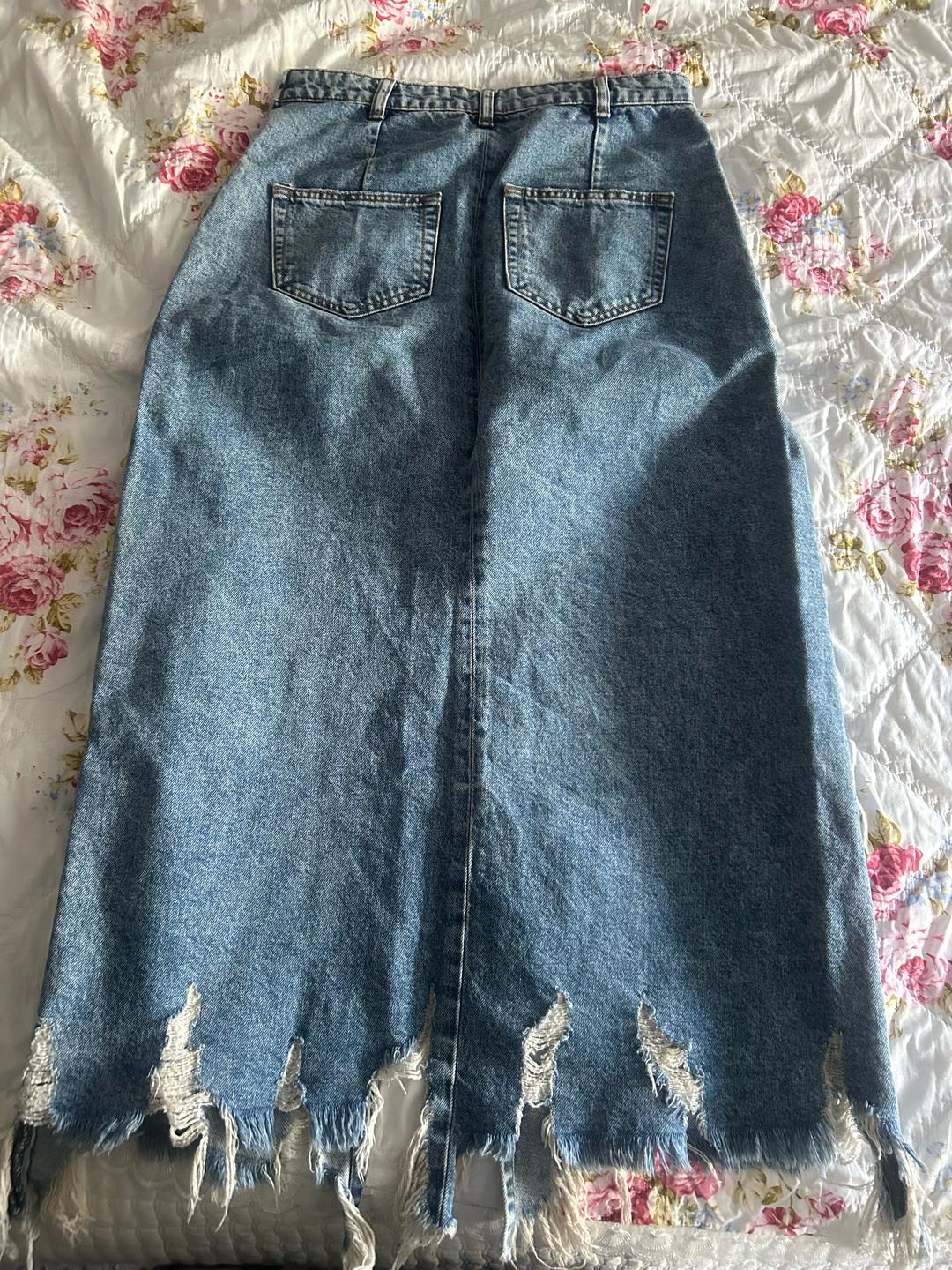 Zara Джинсовая юбка ZARA — фото 2