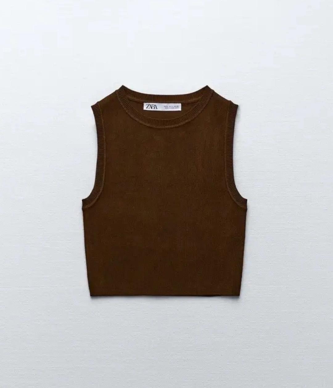 Zara Топ укороченный Zara — фото 2