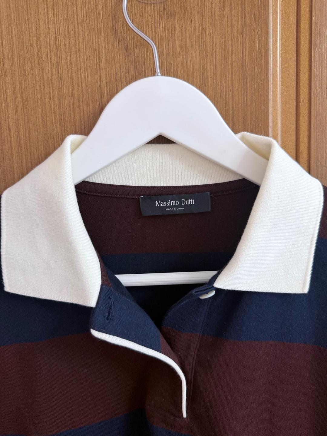 Massimo Dutti Кофта поло Massimo Dutti в полоску — фото 2