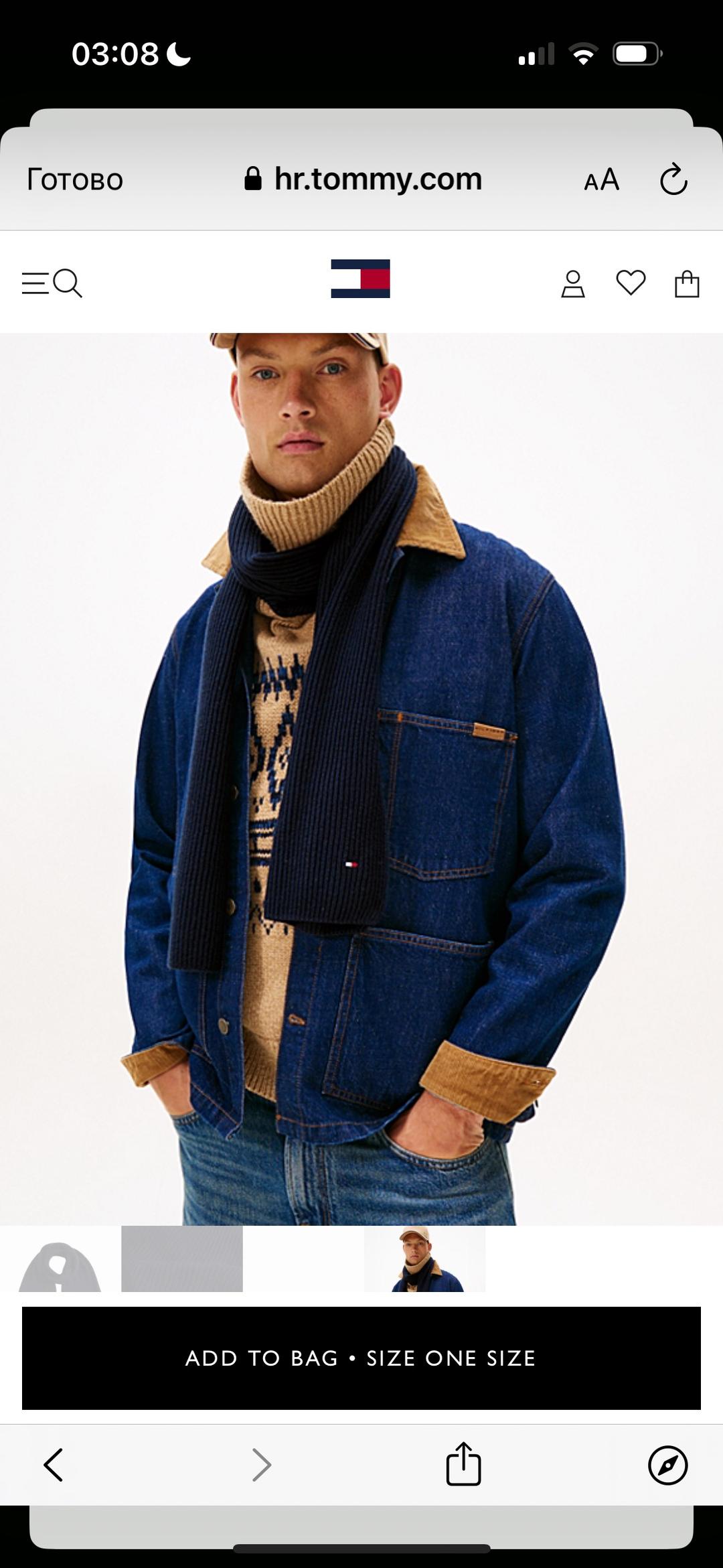 Tommy Hilfiger Шарф от Tommy Hilfiger — фото 2