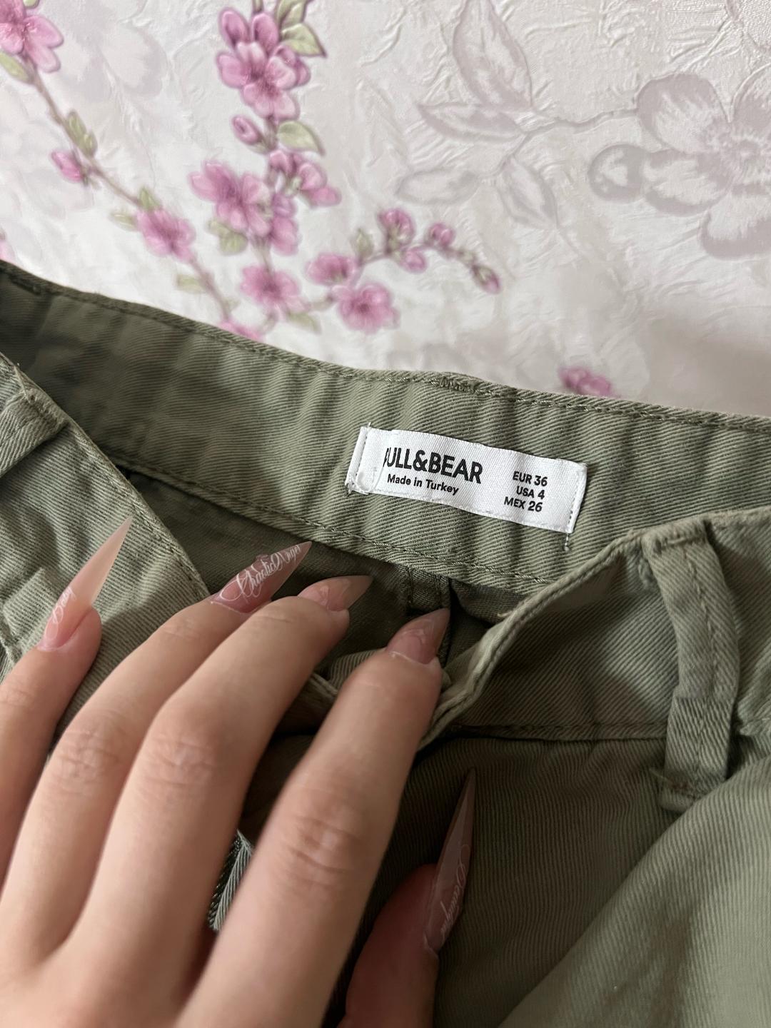 Pull & Bear Брюки карго PULL&BEAR — фото 2