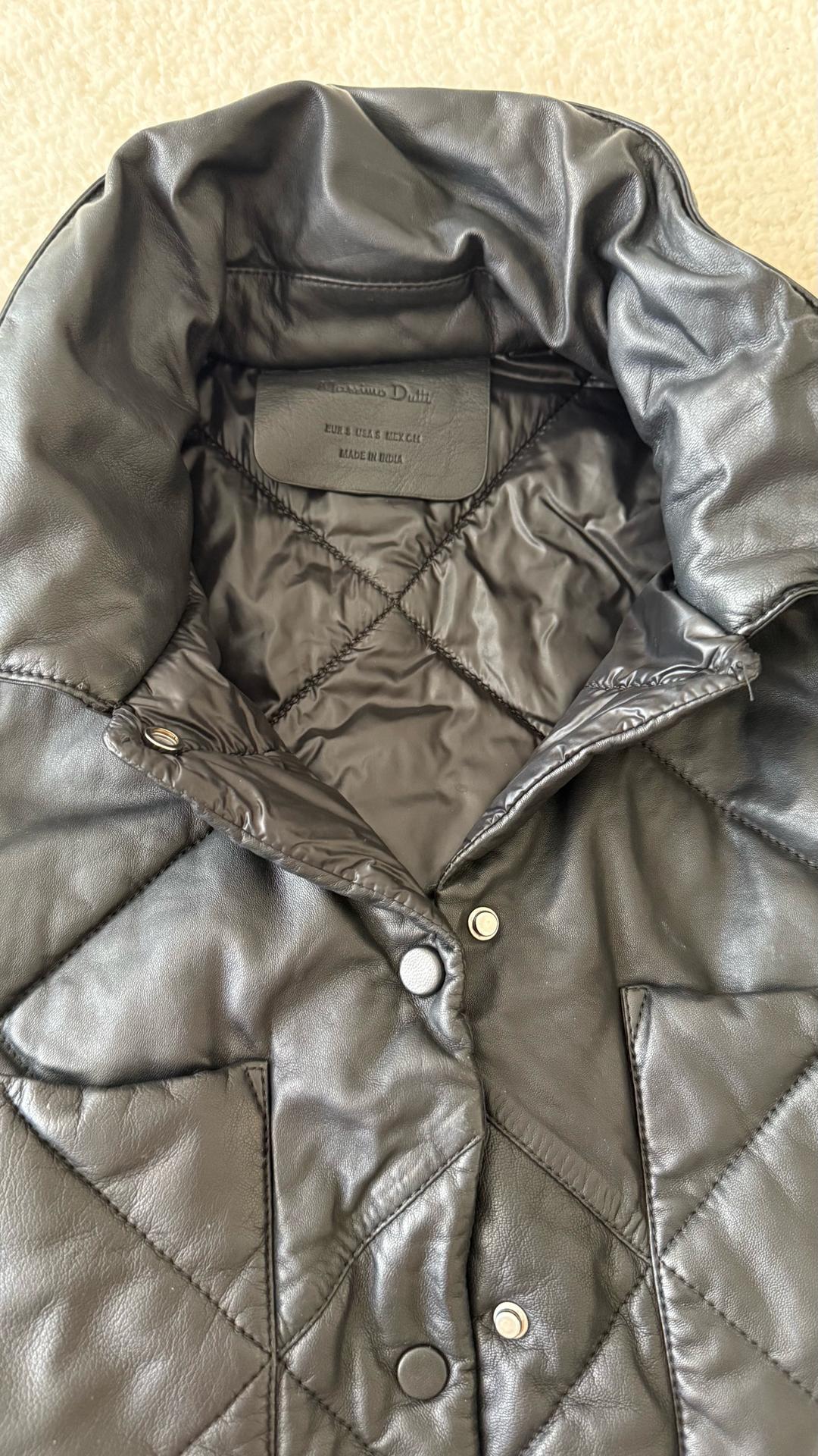 Massimo Dutti Куртка Massimo Dutti из кожи — фото 2