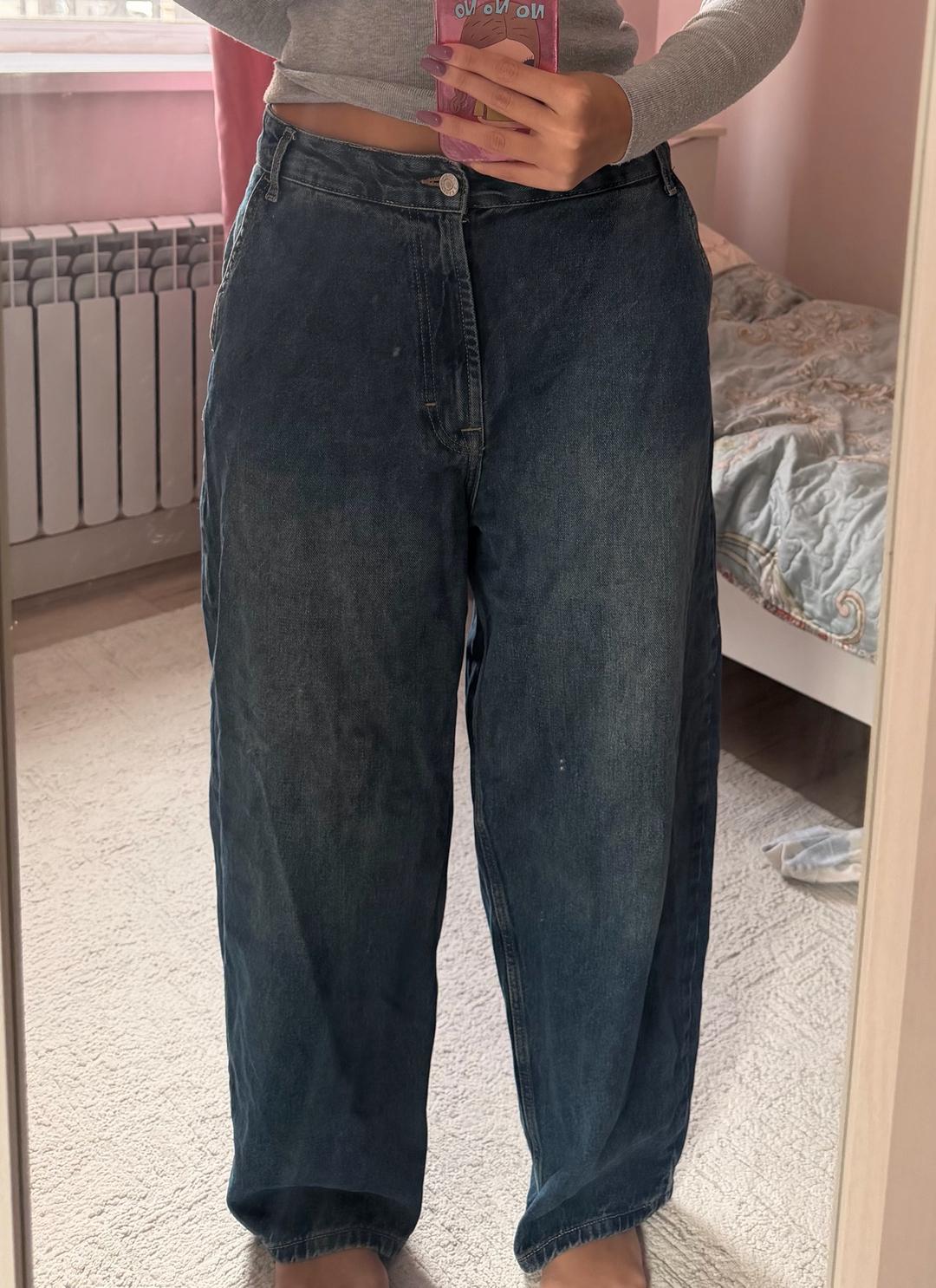 Bershka Широкие джинсы — фото 2
