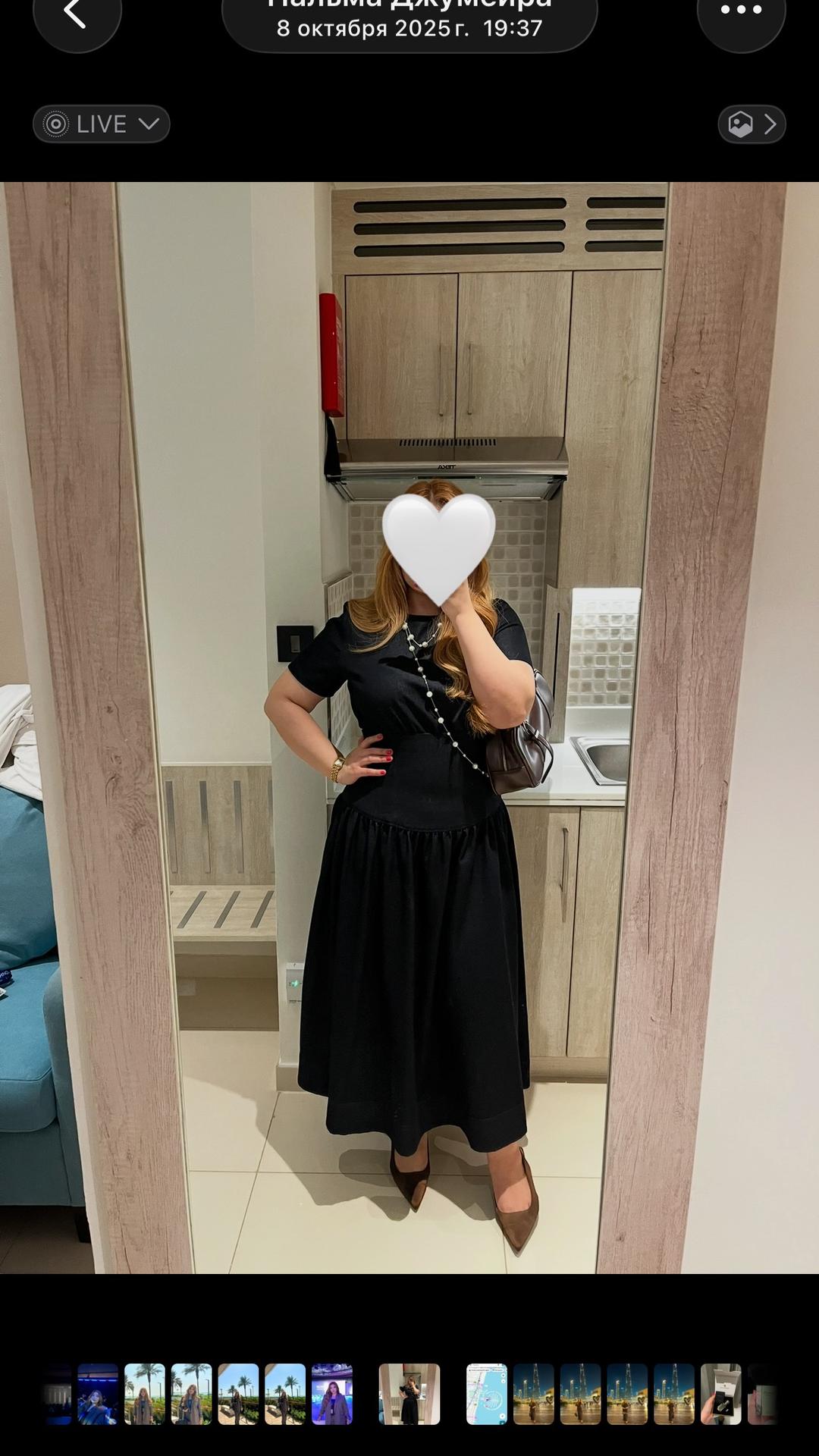 Zara Платье миди из денима — фото 2