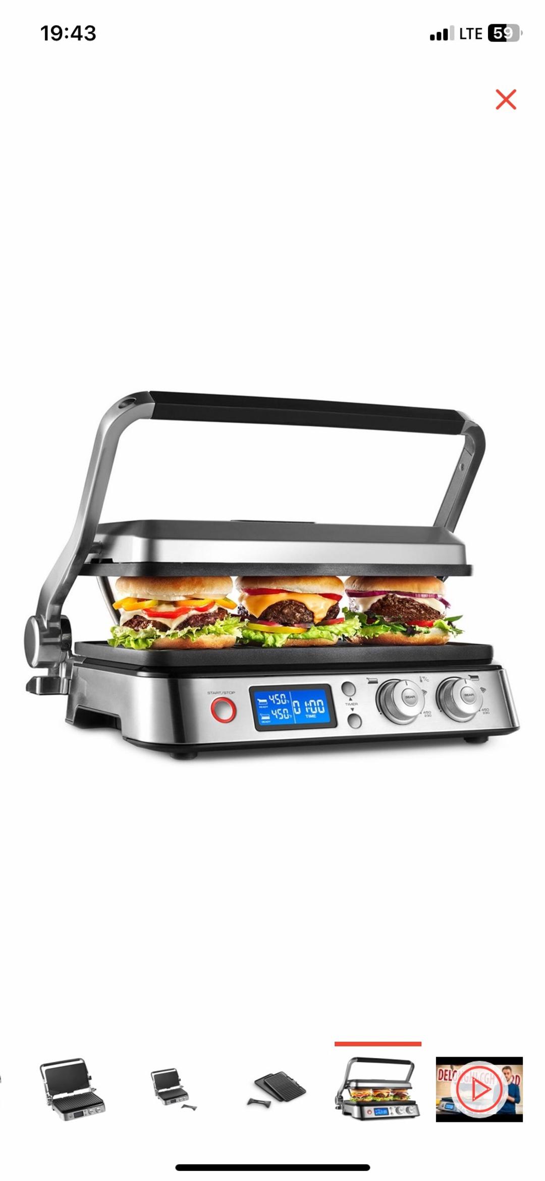 Нет бренда Мультигриль De'Longhi MultiGrill — фото 2