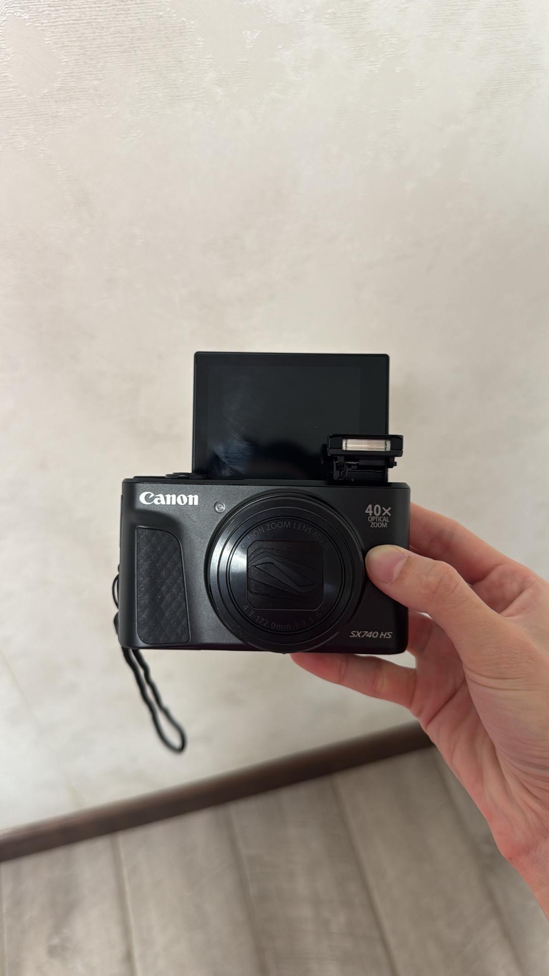 Canon Фотокамера canon powershot sx740 hs черный — фото 2