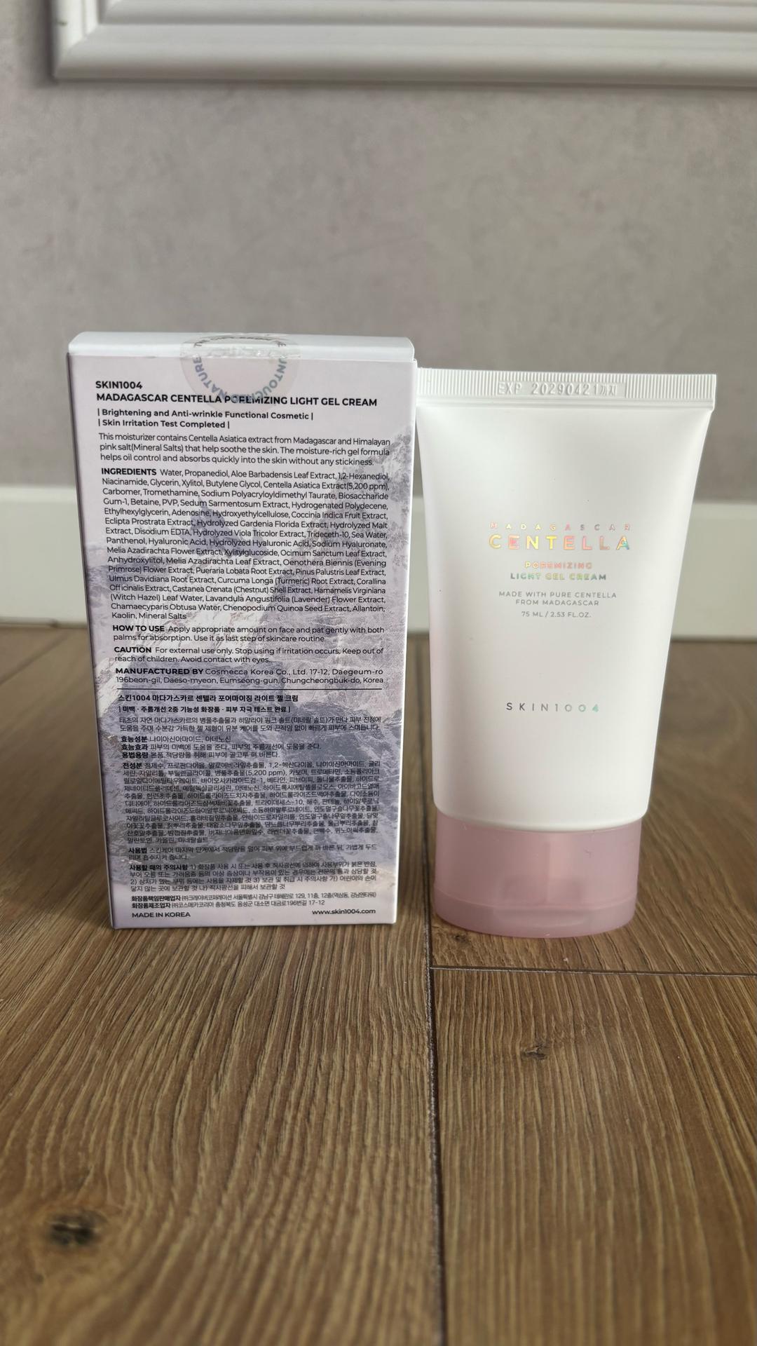 Skin1004 SKIN1004 Madagascar Centella Poremizing Light Gel Cream — фото 2