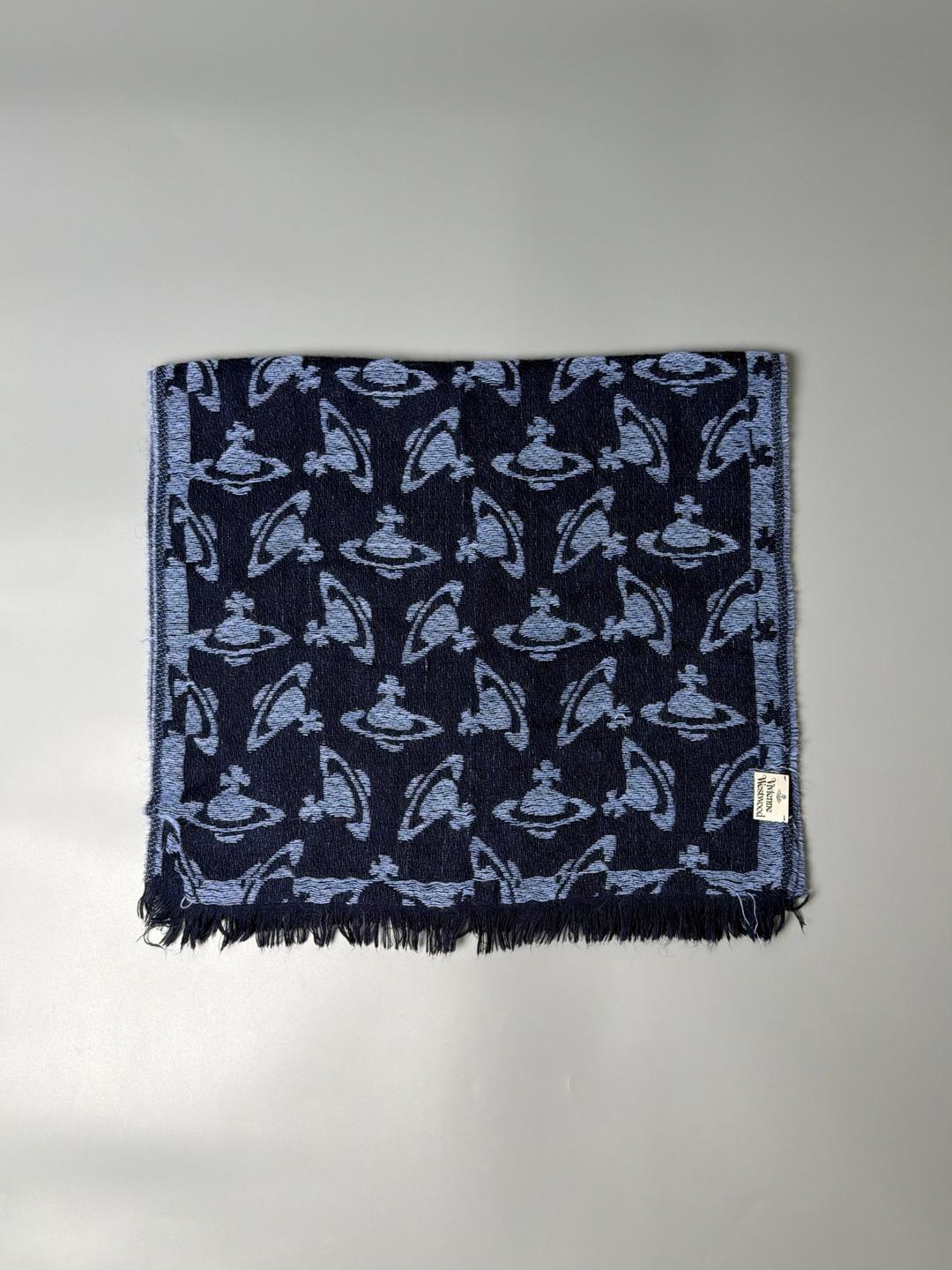 Vivienne Westwood Шарф Vivienne Westwood Blue Orb — фото 2