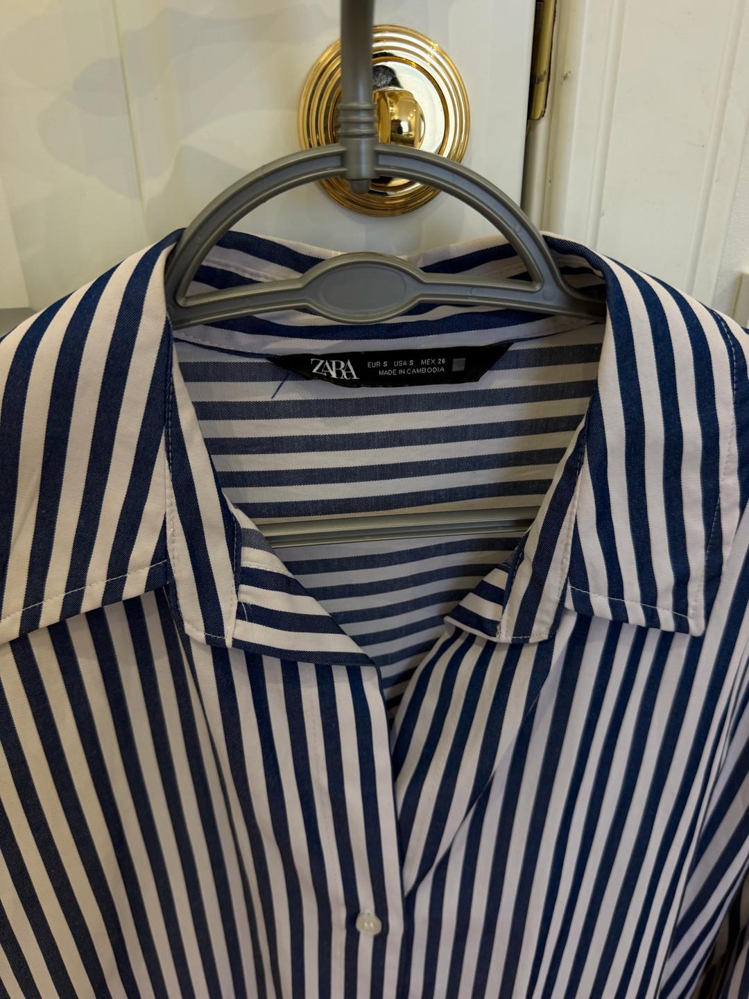 Zara Рубашка ZARA в полоску — фото 2