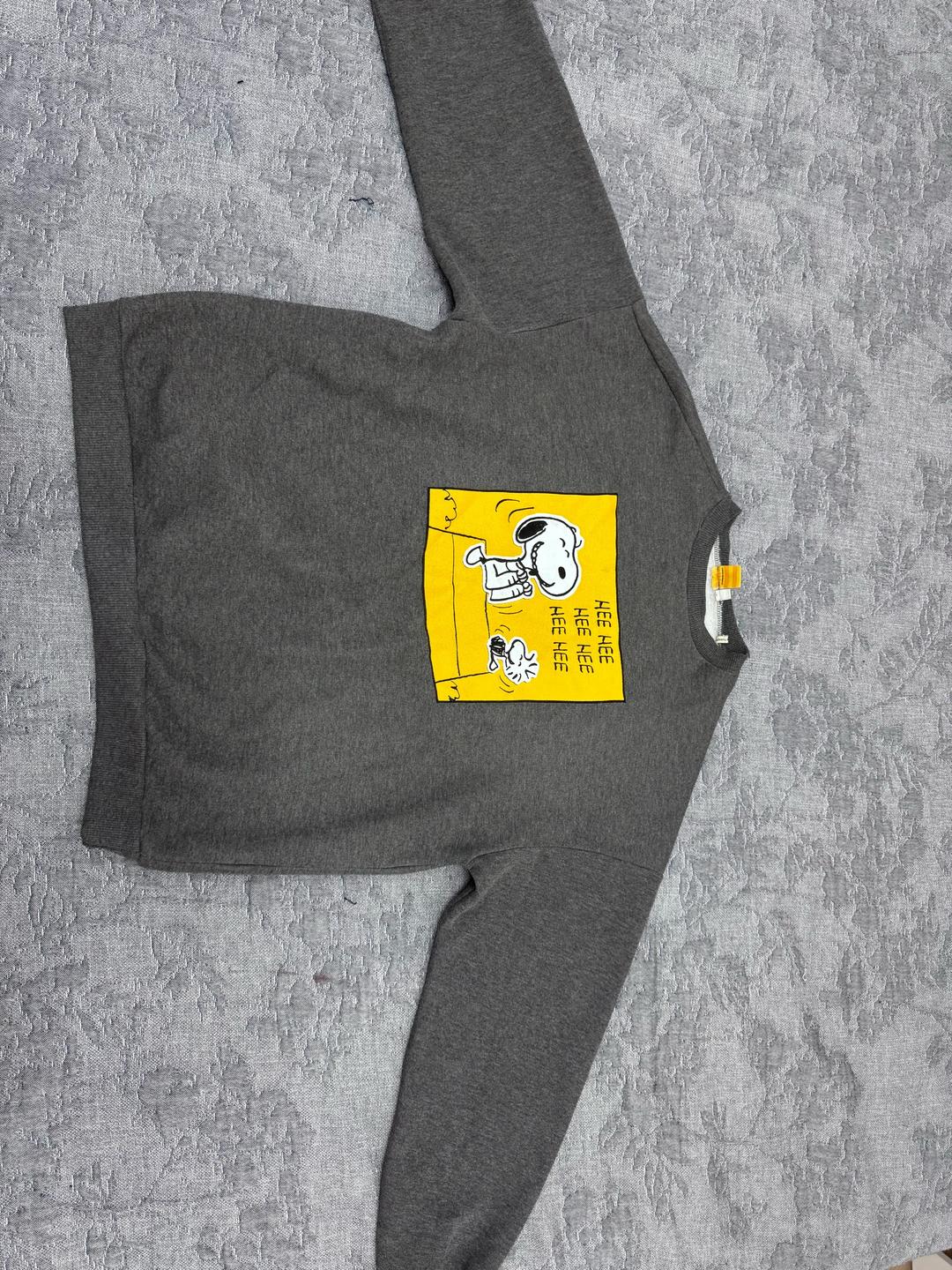 Koton Свитшот серый с принтом Snoopy — фото 2